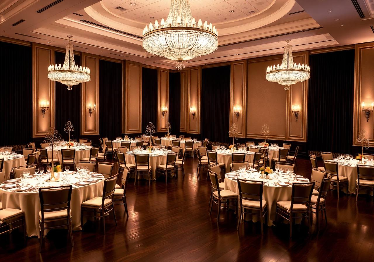 The grand ballroom